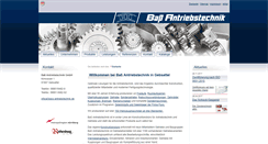 Desktop Screenshot of bass-antriebstechnik.de